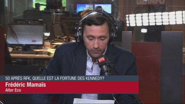 Alter Eco (vidéo) - Cinquante ans après l'assassinat de RFK, quelle est la fortune des Kennedys?