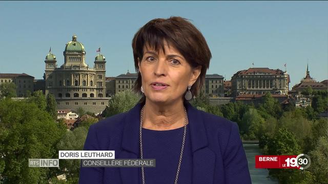 Doris Leuthard revient sur son style politique