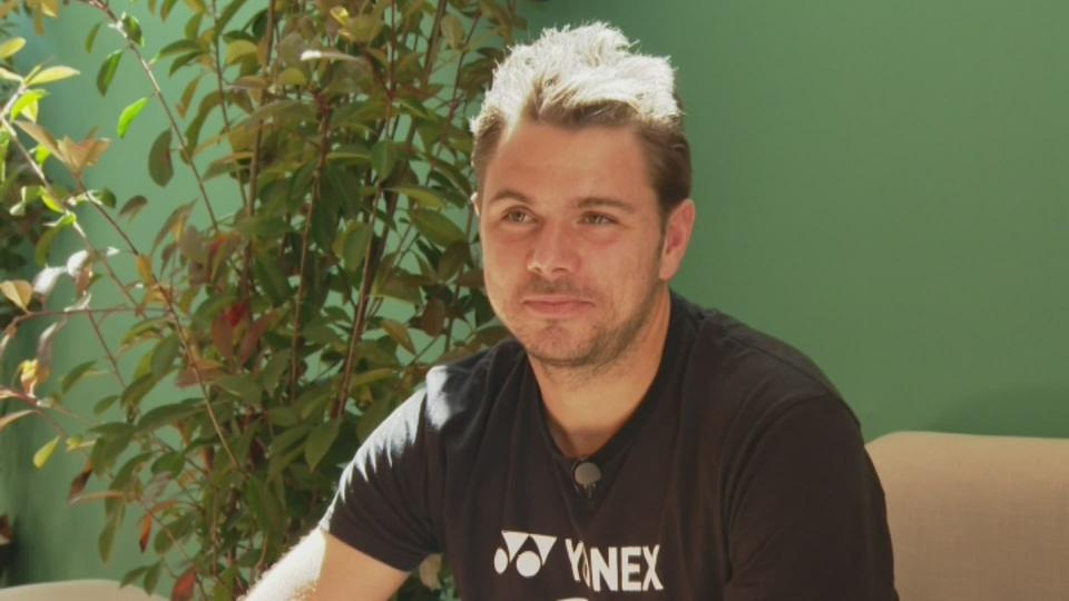 Tennis: Interview de Stan Wawrinka