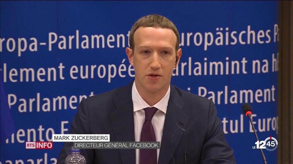 Facebook : Mark Zuckerberg présente ses excuses aux Européens, mais ne convainc pas