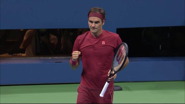 1er tour messieurs, Y.Nishioka (JAP) - R.Federer (SUI) (2-6, 2-6, 4-6): le résumé du match
