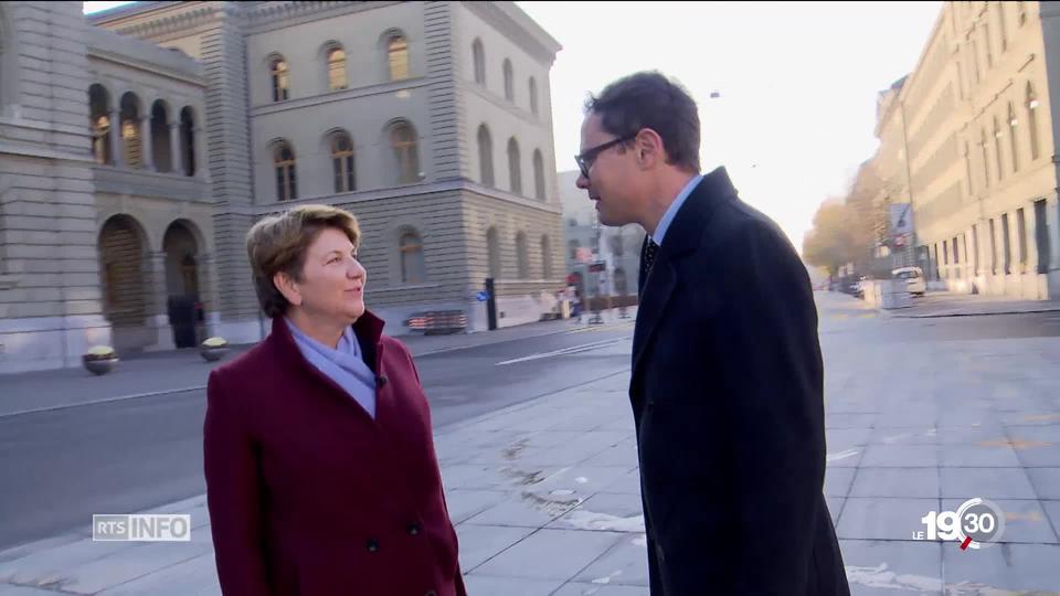 Viola Amherd, favorite pour reprendre le siège PDC au gouvernement.