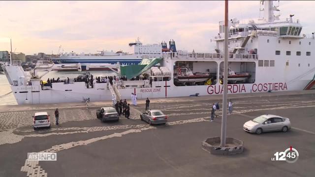 Immigration : l’odyssée du bateau des garde-côtes italiens Diciotti