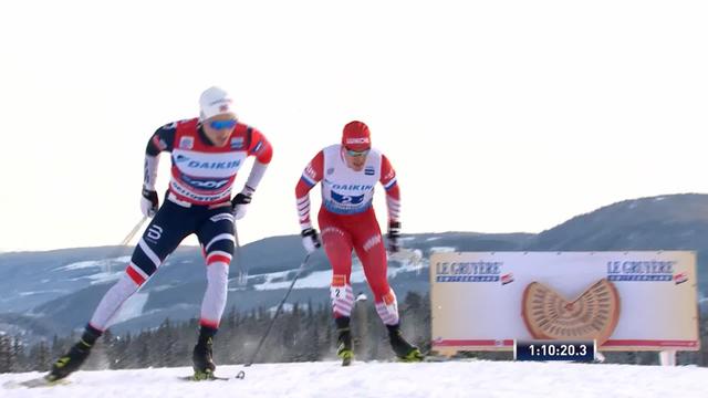 Bietoslolen (NOR), relais messieurs: victoire des Norvégiens, les Suisses 4e