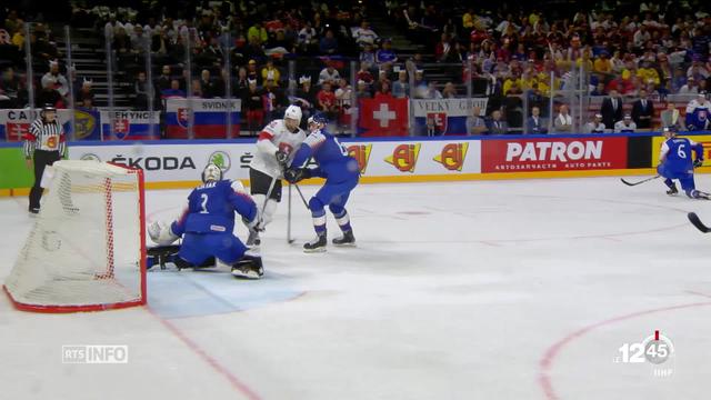 Hockey - Championnat du Monde: la Suisse s’est imposée face à la Slovaquie