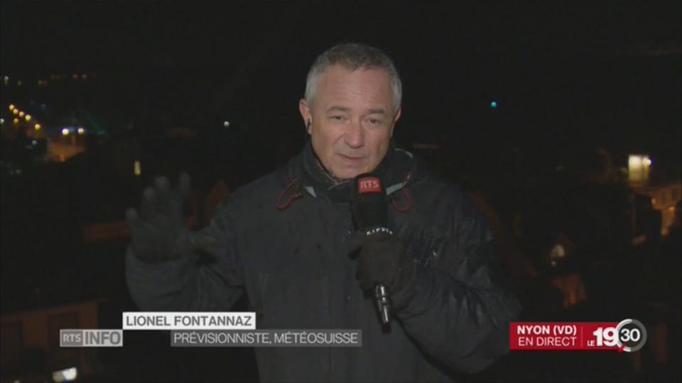 Perturbations météorologiques: l'interview de Lionel Fontannaz, prévisionniste (Météo Suisse)