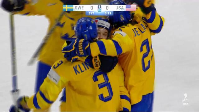 1-2 finale, Suède – USA (6-0): la Suède s’impose et défendra son titre
