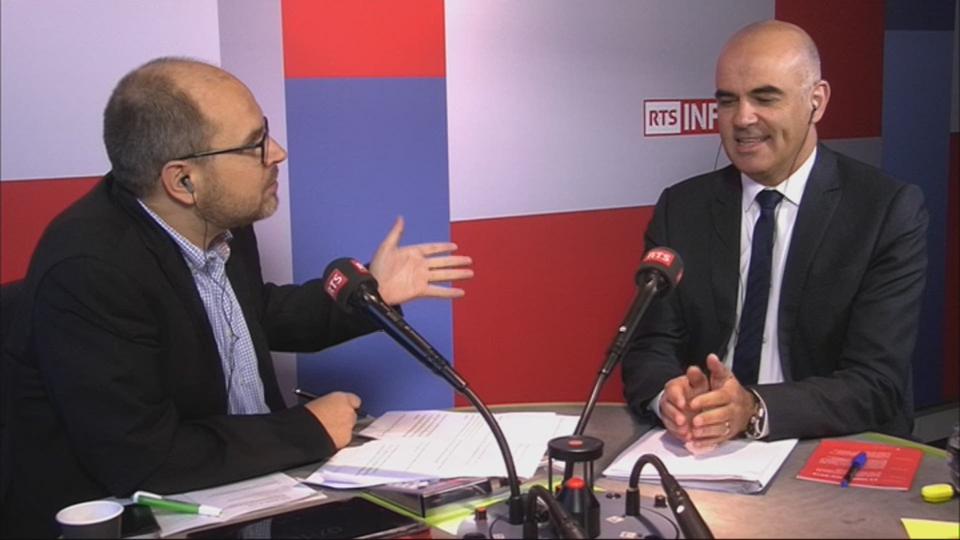 L'invité de Romain Clivaz (vidéo) - Alain Berset, président de la Confédération