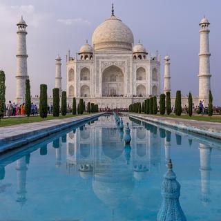 L'un des plus célèbres mausolées du monde, leTaj Mahal en Inde [Fotolia - Marco]
