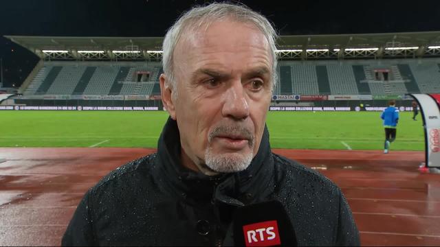 1-8e, Lugano – Neuchâtel Xamax (3-1): Michel Decastel au micro de RTSsport après la défaite neuchâteloise