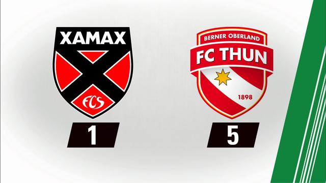 Xamax - Thoune (1-5)