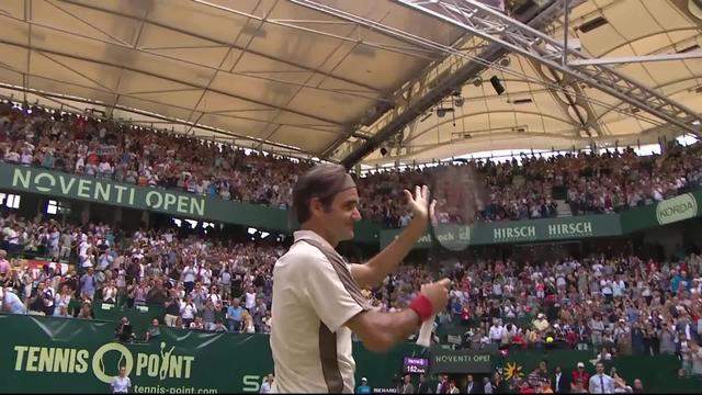 ATP Halle, 1-2, R.Federer (SUI) – P.H.Herbert (FRA) (6-3, 6-3): impérial sur son service, Federer jouera pour un dixième titre à Halle