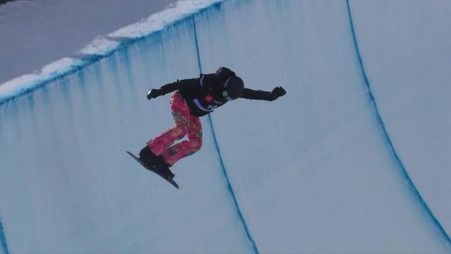 Park City (USA), snowboard halfpipe dames: Verena Rohrer (SUI)