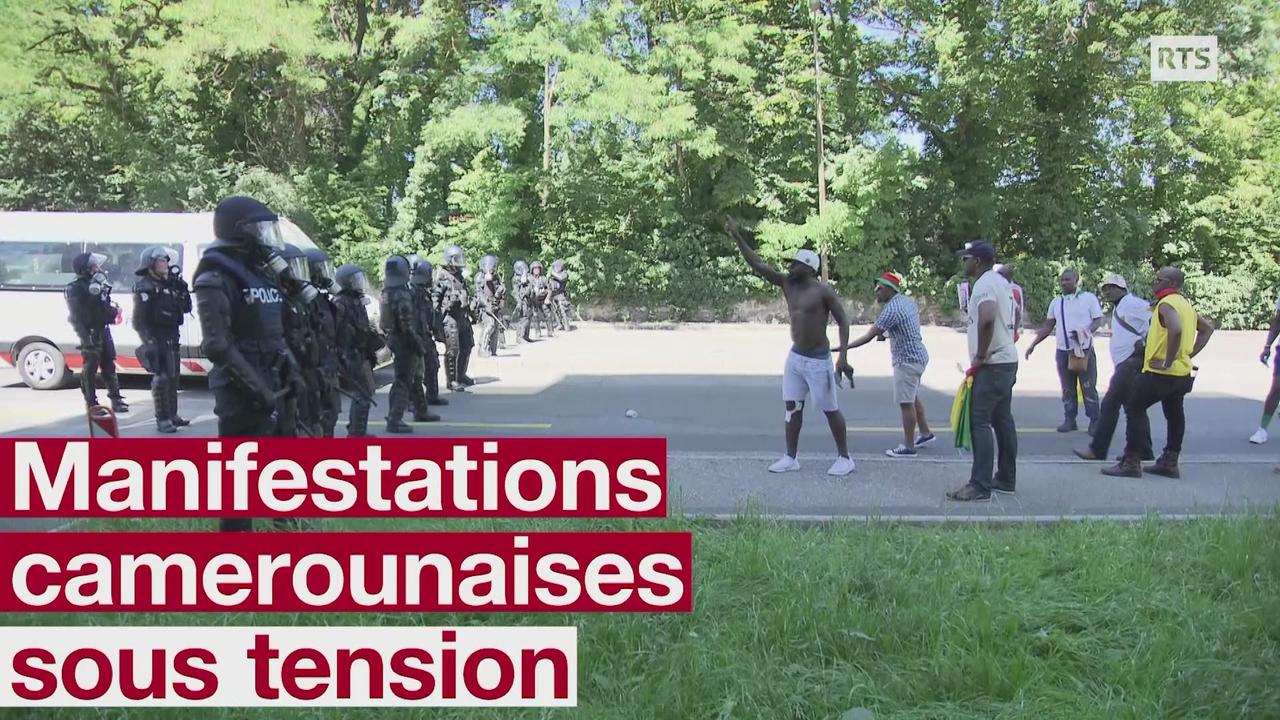 Manifestations camerounaises sous tension
