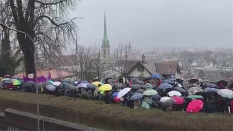 manifestation a zurich