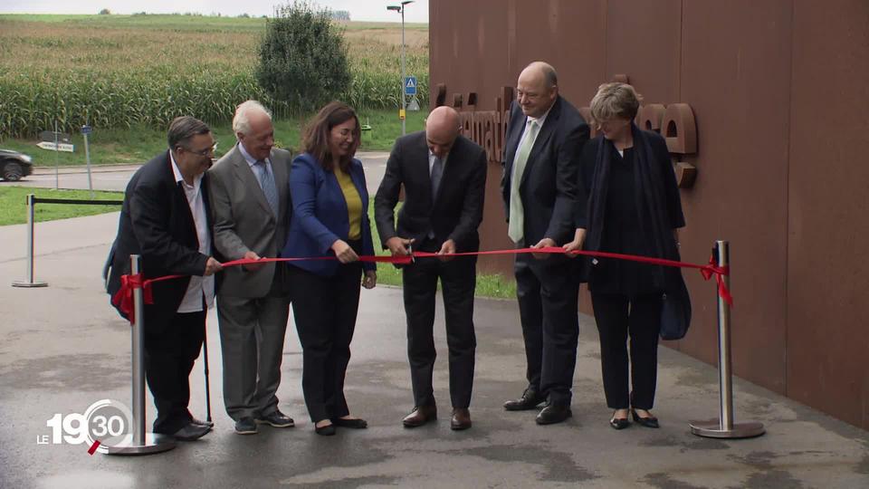 Inauguration du centre d'archivage de la Cinémathèque suisse à Penthaz