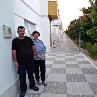 Jose et Dolores, habitants de Marinaleda, Province de Séville, Espagne [RTS - Noémie Lehouelleur]