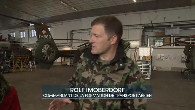 Entretien avec Rolf Imoberdorf, commandant de la formation du transport aérien