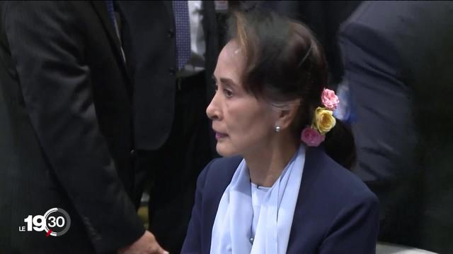 Aung San Suu Kyi défend son pays accusé de génocide devant la Cour internationale de justice.