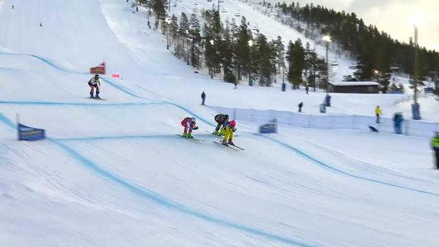 Ski-cross, Victoire suisse en Suède.