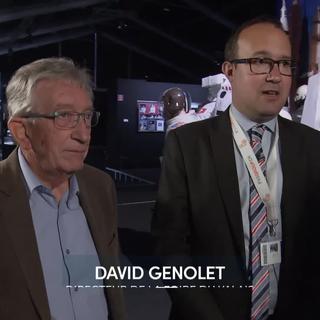 Entretien avec David Genolet, directeur de la Foire du Valais, et André Coquoz, ancien directeur de la Foire du Valais.