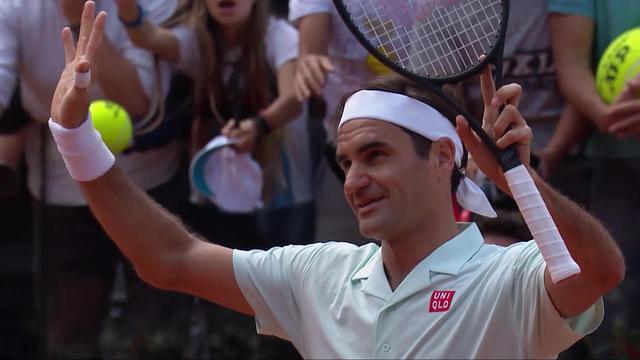 ATP Rome, 1-16e: Joao Sousa (POR) battu par Roger Federer (SUI) (4-6, 3-6)
