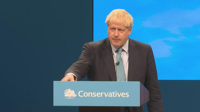 Discours de Boris Johnson sur le Brexit. [RTS]