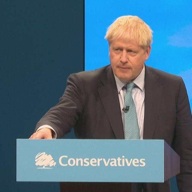 Discours de Boris Johnson sur le Brexit. [RTS]