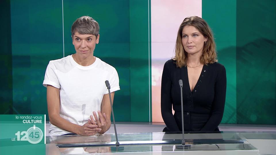 Rendez-vous culture: Laetitia Casta et Delphine Lehericey à l'occasion de la sortie de "Le Milieu de l'horizon"