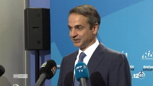 En Grèce, le conservateur Kyriakos Mitsotakis remporte les élections générales en Grèce