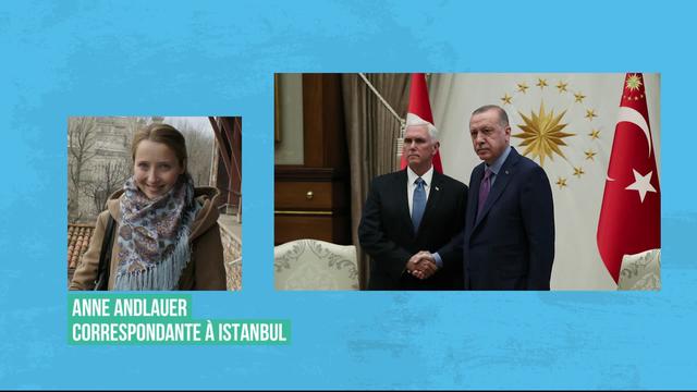 Offensive turque en Syrie : Erdogan reçoit le vice-président américain Mike Pence