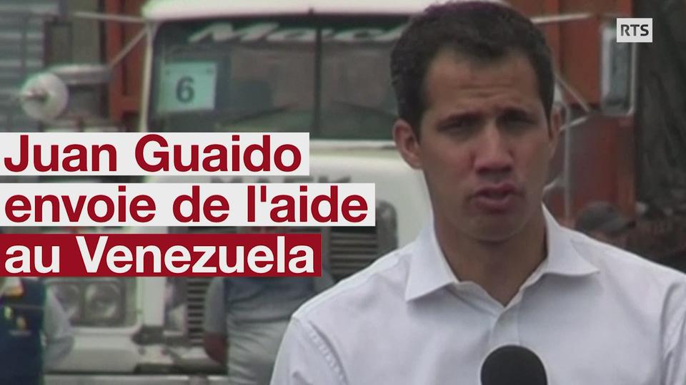 La déclaration de Juan Guaido