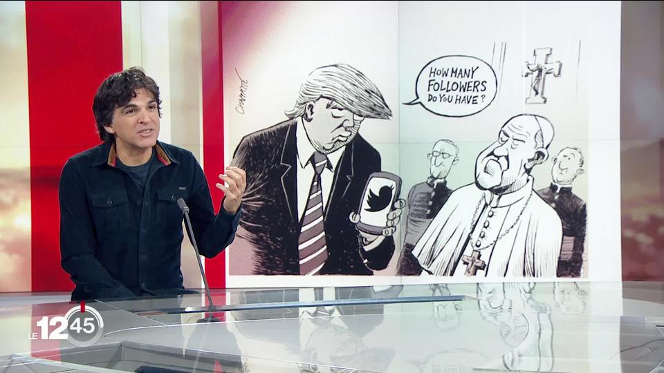 Le dessinateur de presse Patrick Chappatte croque l'actualité dans le monde