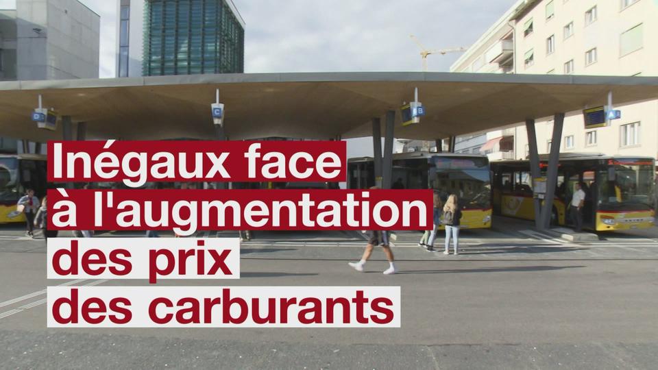 Inégaux face à l'augmentation des prix des carburants