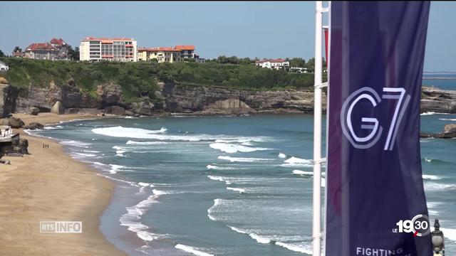 G7 à Biarritz, ville ultra-sécurisée. La France a déployé les grands moyens.