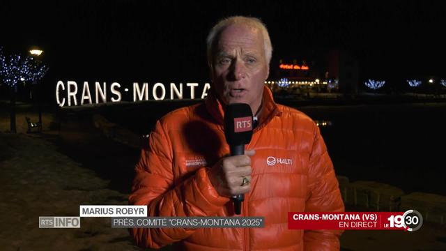 Marius Robyr, président du comité "Crans-Montana 2025" pense que le bilan du week-end de compétition est plus que positif.