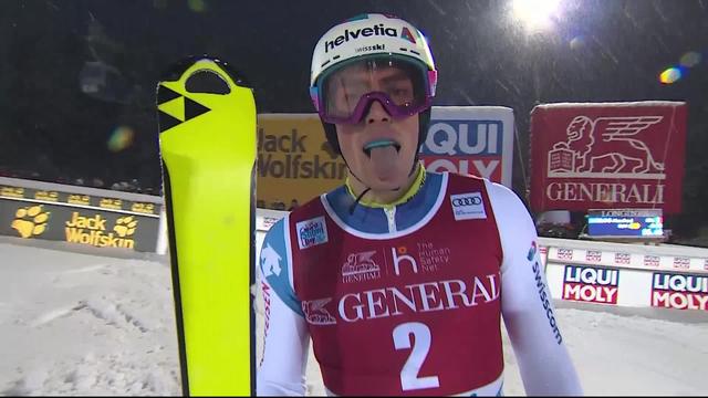 Levi (FIN) slalom messieurs: Daniel Yule (SUI)