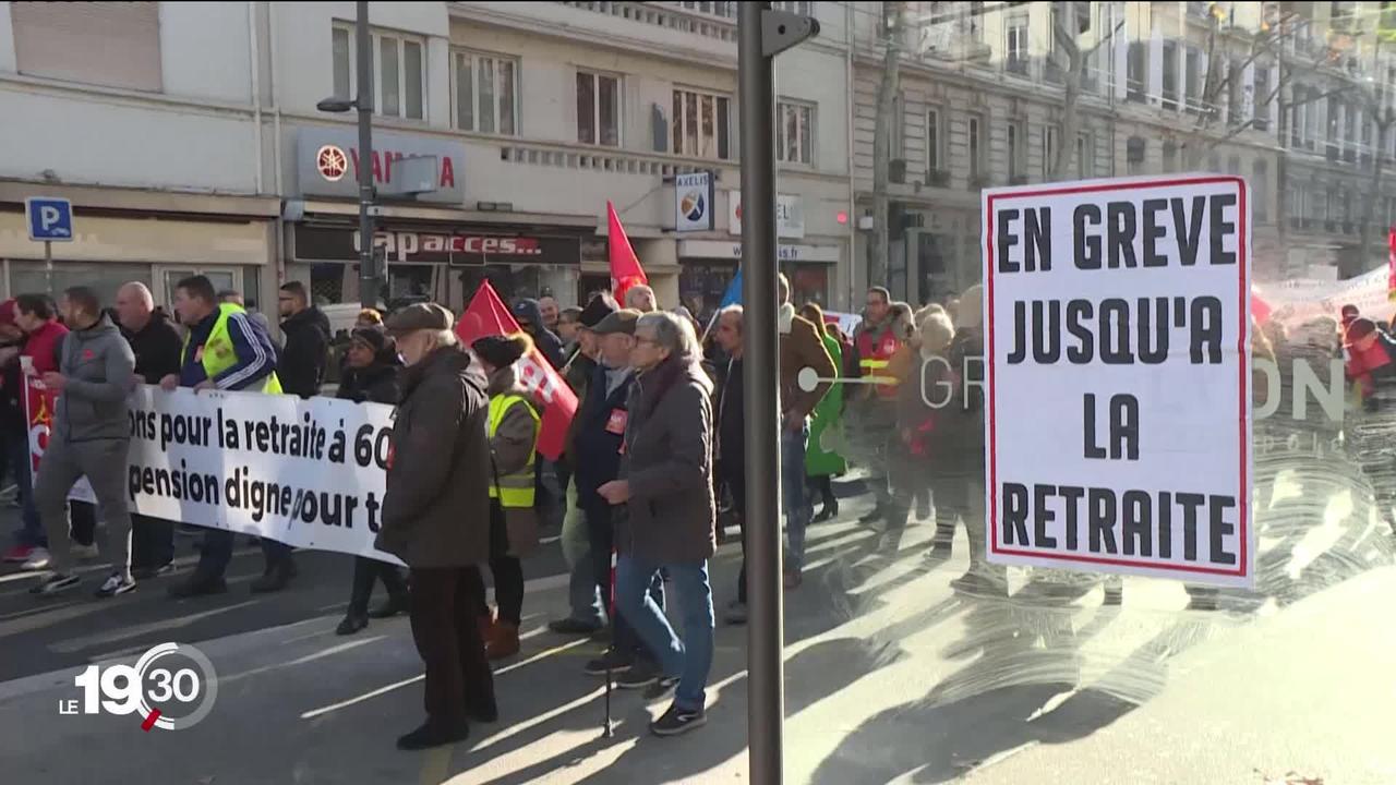 Le plan de réforme des retraites est rejeté par les grévistes en France.