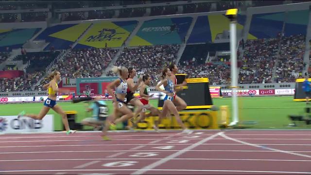 800m dames: Lore Hoffmann (SUI) manque la qualification à 6 centièmes
