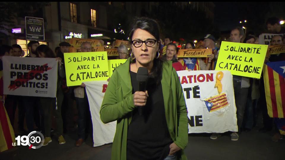 Anna Gabriel "On s'y attendait, mais on est préoccupés, il s'agit d'une condamnation collective. Le dialogue n'est pas possible."