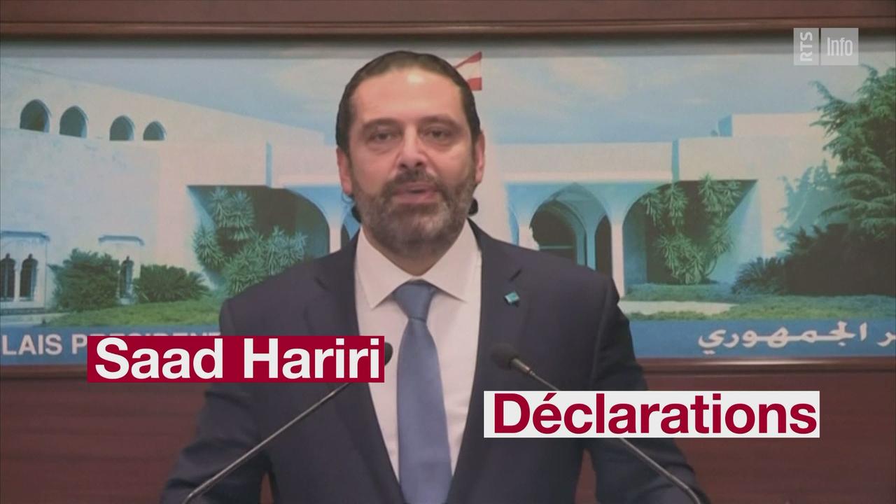 LIBAN DECLA HARIRI