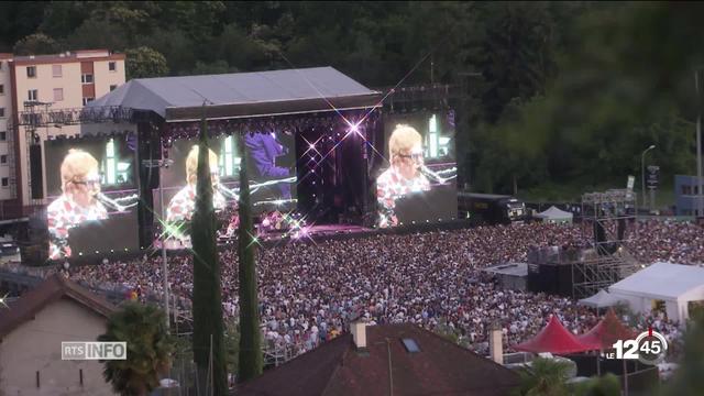 Elton John a fait le show au Montreux Jazz Festival.