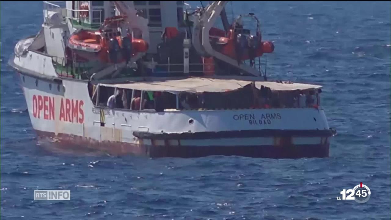 Les migrants de l'Open Arms ont pu débarquer à Lampedusa. Un procureur italien en a donné l'ordre.