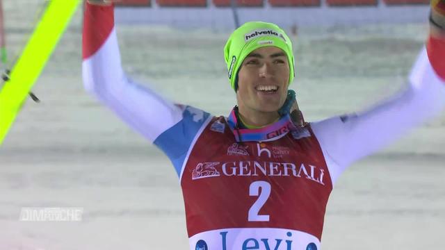 Ski alpin, Levi: Daniel Yule apporte un premier podium masculin à la Suisse