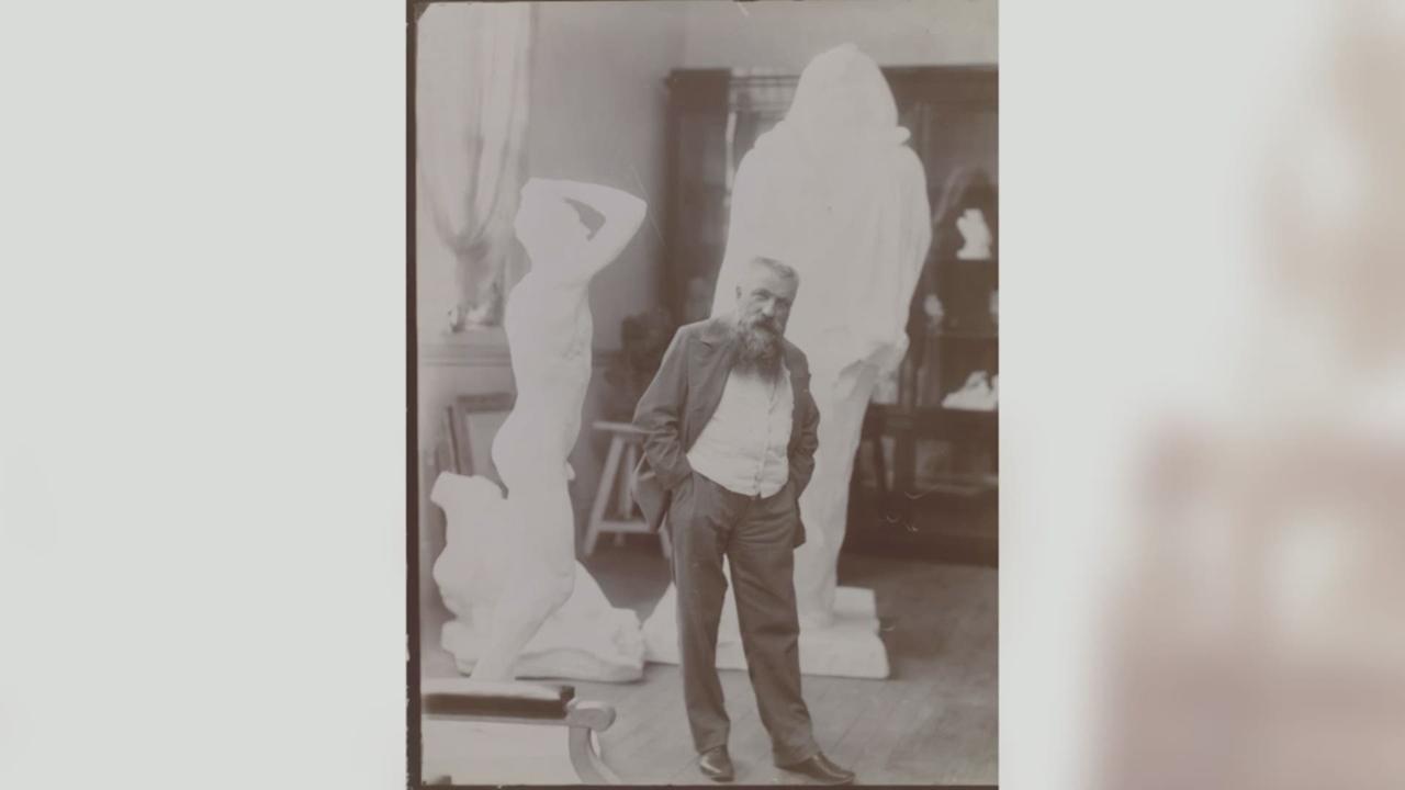 Rodin-Giacometti, Le Chêne et le Roseau