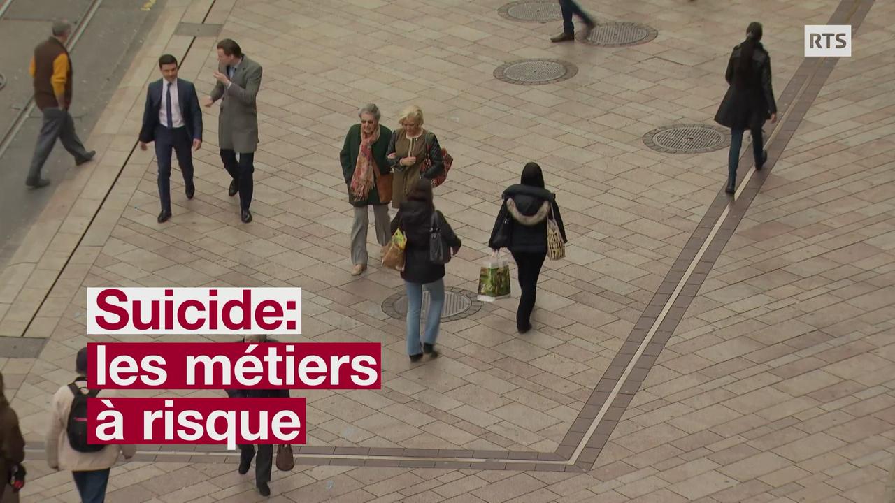 Suicides en Suisse: une première étude livre les métiers à risques