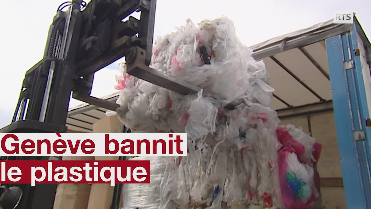 Le plastique à usage unique sera banni de la Ville de Genève dès 2020
