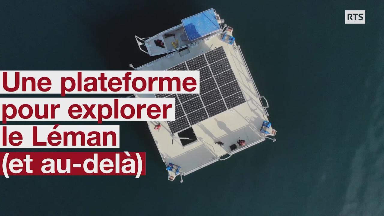 LéXPLORE, une plateforme pour explorer le lac Léman