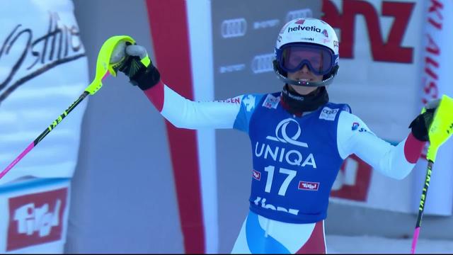 Lienz (AUT), slalom dames, 2e manche: Aline Danioth (SUI)