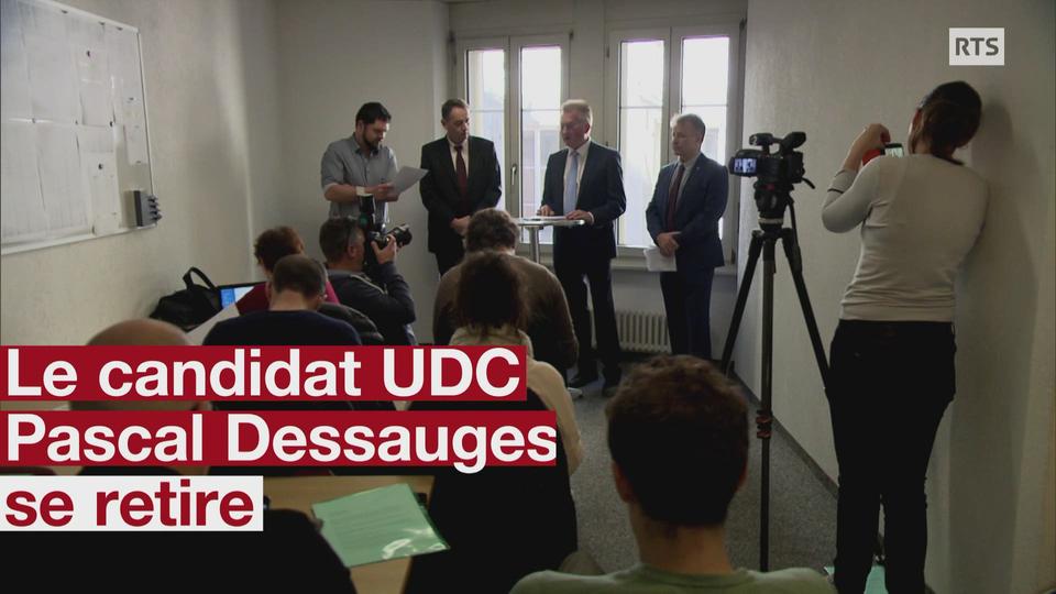 Le candidat UDC se retire